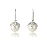 Georgini - Oceans Palm Cove Freshwater Pearl Earrings Silver