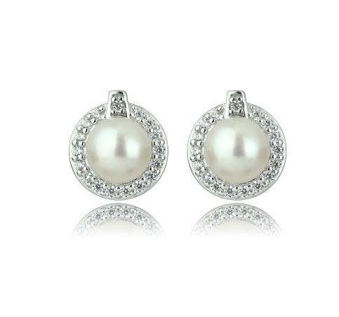 Georgini - Oceans Tasman Freshwater Pearl Earrings Silver