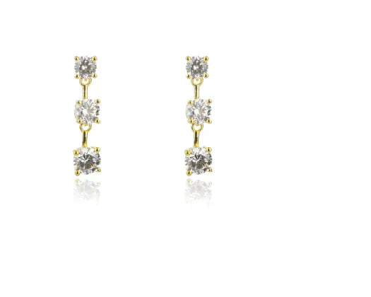 Georgini - Georgini Gifts trilogy Earrings Gold Plated