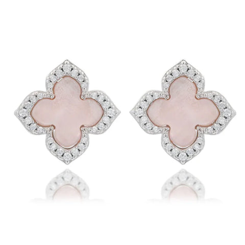 Georgini - Sydney Soiree Fairwater Mother of Pearl Silver Stud