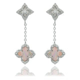 Georgini - Sydney Soiree Fairwater Mother of Pearl Silver Drop Earrings