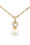 Georgini - Adagio Pearl Duo Pendant Gold