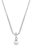 Georgini - Adagio Touch Of Sparkle Pearl Necklace SIlver