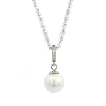 Georgini - Adaigo Silver Effortless Glow Pearl Necklace