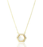 Georgini - Oceans Torquay Mother of Pearl Necklace Gold