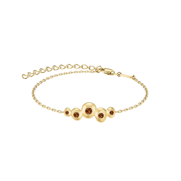 Rosefield Jewellery - Molten Pebble Bracelet Gold Plated
