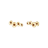 Rosefield Jewellery - Molten Brown Pebble Earrings