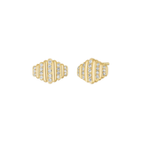Rosefield Jewellery - Striped Crystal Studs