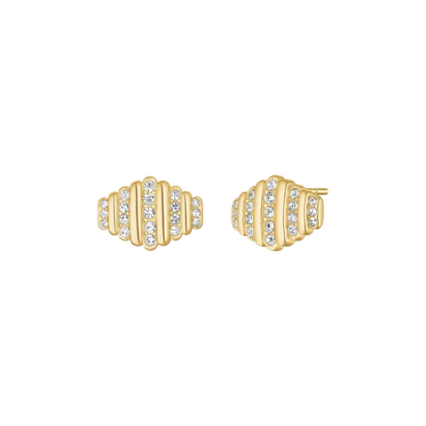 Rosefield Jewellery - Striped Crystal Studs