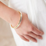 Najo - Simplicity Bangle Gold Plated