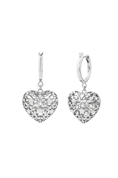 Karen Walker - Heart Thrills Hoop Earrings