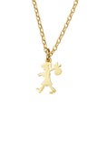 Karen Walker - Runaway Girl Necklace Gold-Plated