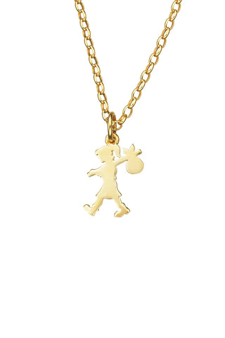 Karen Walker - Runaway Girl Necklace Gold-Plated
