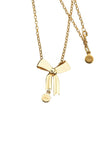 Karen Walker - Bow Necklace 45cm Gold Plated