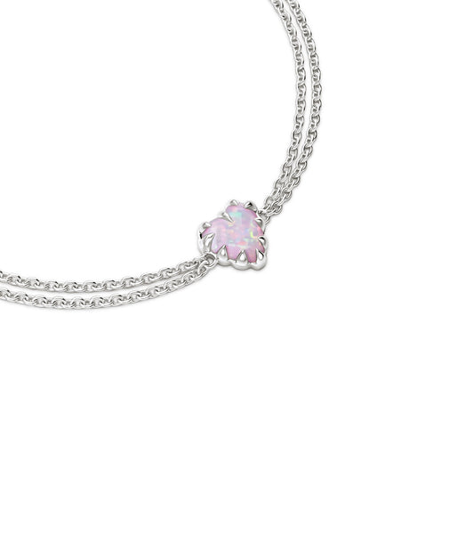 Stolen Girlfriends Club - Love Claw Bracelet Pink Opal