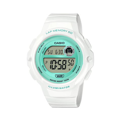 Casio - Ladies Digital Sporty Green Face