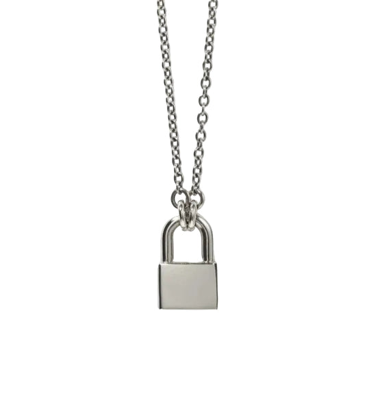 Meadowlark - Locked Necklace Medium Sterling Silver