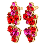 Dyrberg Kern - Marigold Gold Statement Earrings