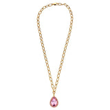 Dyrberg/Kern - Metta Gold Necklace Light Rose