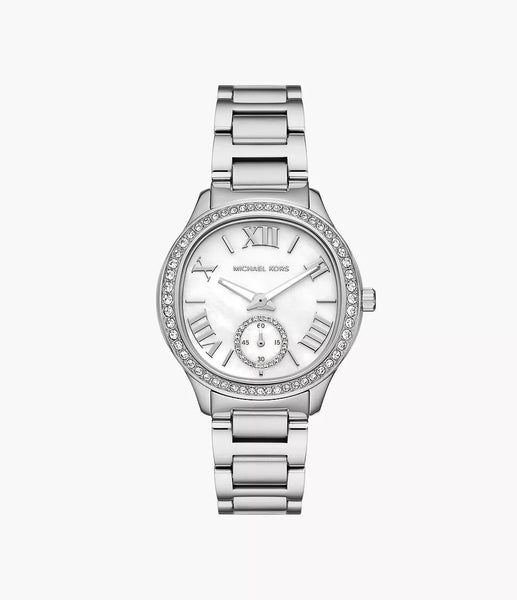 Michael Kors - Sage Three-Hand Stainless Steel Watch