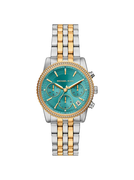Michael Kors - Bryant Pavé Two-Tone Watch