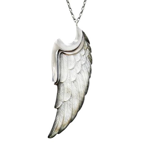 Nick Von K - Angel Wing Pendant Mother of Pearl