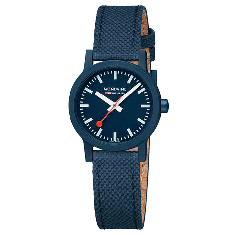 Mondaine - Swiss Railways Essence Deep Ocean Blue Watch 32mm