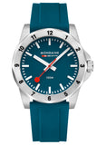 Mondaine - Numeri Blue Silicone Dial