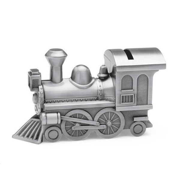 Money Box - Pewter Train Money Box