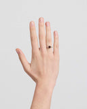 Meadowlark - Petite Protea Ring Smoky Quartz Sterling Silver