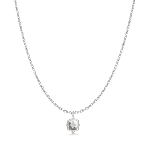Ania Haie - Trailblazer Mother of Pearl Star Necklace