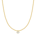 Ania Haie - Wanderer Gold Bezel Oragnic Pebble Beaded Necklace