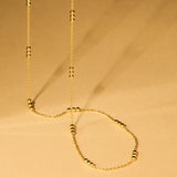 Najo - Halcyon Chain Necklace Gold Plated 60cm