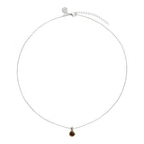 Najo - Solace 2-Tone Garnet Necklace