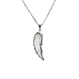 Nick Von K - Angel Wing Charm Mother of Pearl