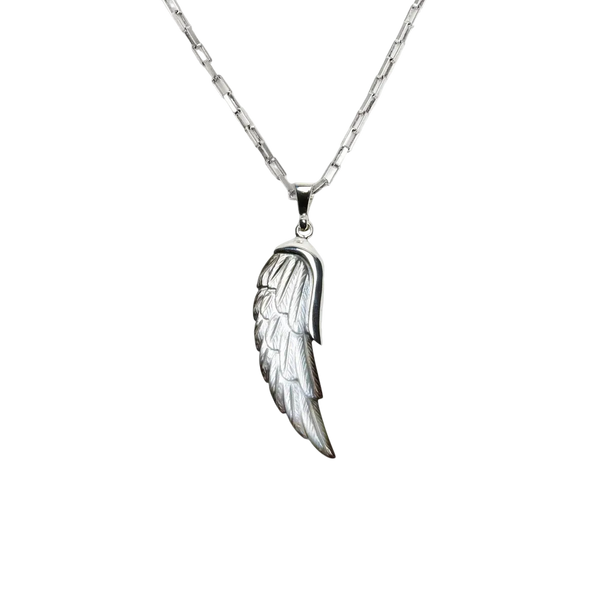Nick Von K - Angel Wing Charm Mother of Pearl