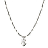 D/K & Co - Orb SS Crystal Necklace