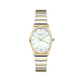 Rosefield Watch - The Oval Two Toned Gold & Silver Watch