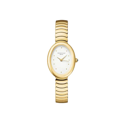 Rosefield Watches - Ovale White Gold