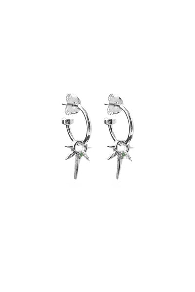 Stolen Girlfriends Club - Micro Spike Anchor Earrings