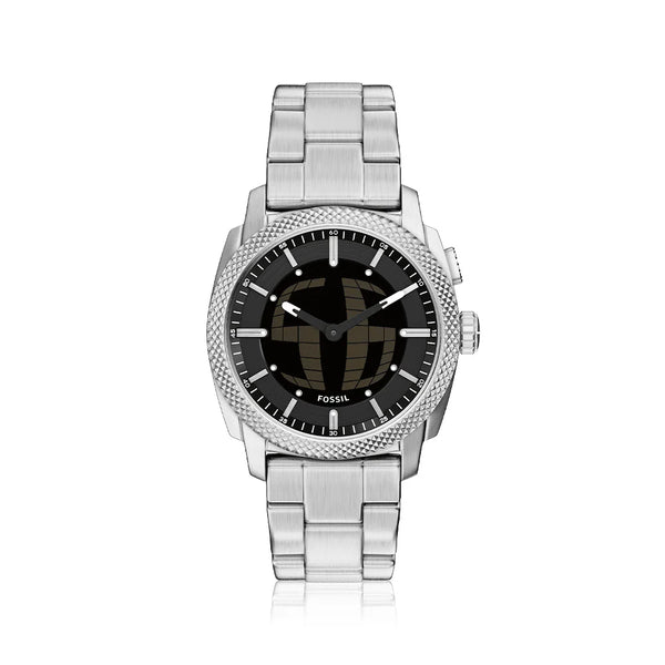Fossil - Machine Big Tic Silver Tone Watch