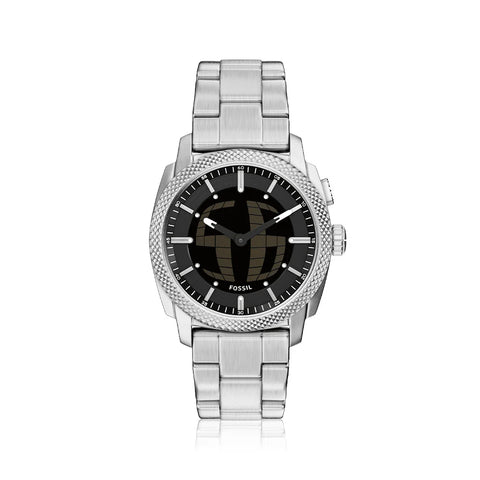 Fossil - Machine Big Tic Silver Tone Watch