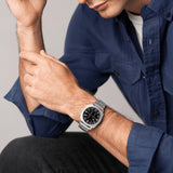 Fossil - Machine Big Tic Silver Tone Watch