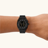 Fossil - Machine Big Tic Black Tone Watch