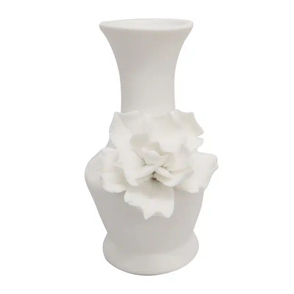 Le Forge - Flower Vase 2 White Ceramic