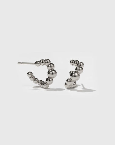 Meadowlark - Fizzy Hoops Small Sterling Silver