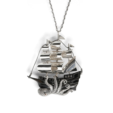 Nick Von K - The Kraken Shipwreck Pendant