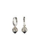 Meadowlark - Protea Charm Earrings Onyx Sterling silver