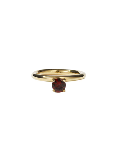 Meadowlark - Glow Ring 9ct YG Garnet