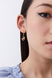 Karen Walker - Mini Carousel Horse Earrings Silver